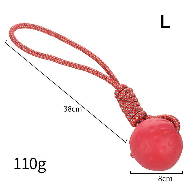 Dog Bite-Resistant Ball Toy for Dogs Solid Ball S-XL Pet Supplies