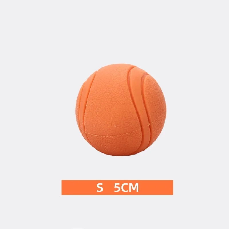 Dog Bite-Resistant Ball Toy for Dogs Solid Ball S-XL Pet Supplies