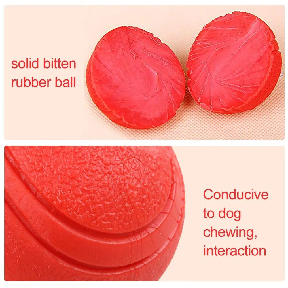 Dog Bite-Resistant Ball Toy for Dogs Solid Ball S-XL Pet Supplies